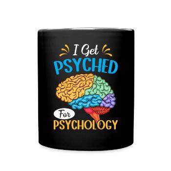 Drôle Psychologue Psychologue - Mug uni - noir - Devant