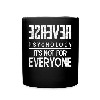 Funny Psychologist Psychologist - Full Colour Mug - black - Front