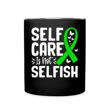 Mental health awareness - Full Colour Mug - black - Front