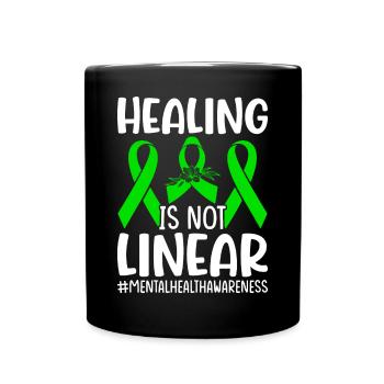 Green Belt - Full Colour Mug - black - Front