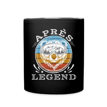 Après Legend - Après Ski Shirt - Full Colour Mug - black - Front