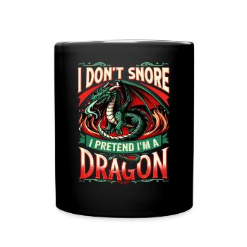 Dragon Whisperer - Je ne ronfle pas - Mug uni - noir - Devant
