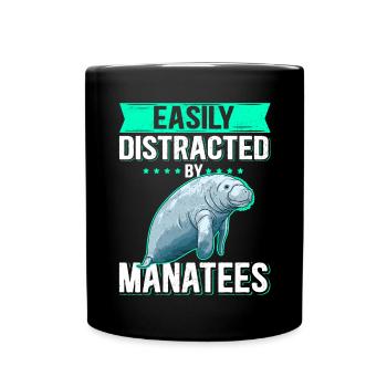 Lamantin lamantin lamantin lamantin cadeau - Mug uni - noir - Devant