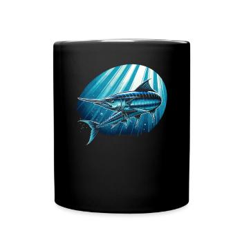 Wahoo Fish Catcher Fisher Pêcheur Pêche - Mug uni - noir - Devant
