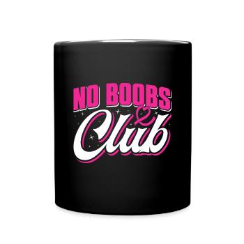 Pride Mastectomy Cancer Survivor Breast Cancer - Full Colour Mug - black - Front