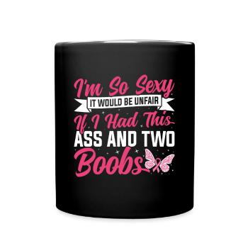 Pride Mastectomie Survivante du cancer Cancer du sein - Mug uni - noir - Devant