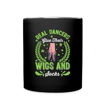 Irish Dance Irish Dancing - Full Colour Mug - black - Front