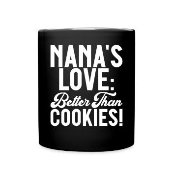 Nana Gifts - Full Colour Mug - black - Front