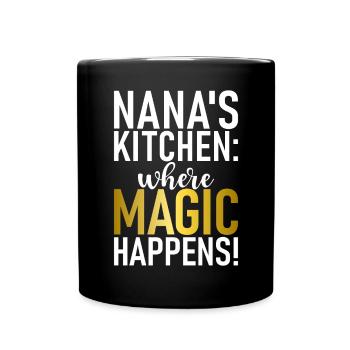 Nana Gifts - Full Colour Mug - black - Front