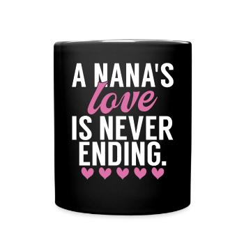 Nana Gifts - Full Colour Mug - black - Front