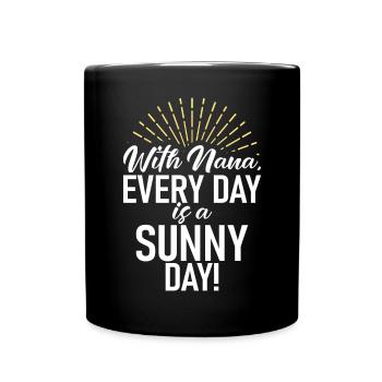 Cadeaux Nana - Mug uni - noir - Devant