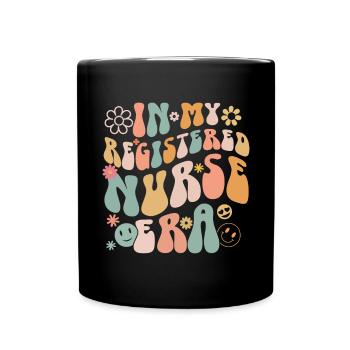 Infirmière autorisée Krankenschwester Nursing - Mug uni - noir - Devant