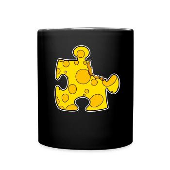 Puzzle - Full Colour Mug - black - Front