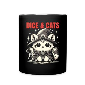 Jeu de rôle RPG Maître du jeu vidéo Gamer - Mug uni - noir - Devant