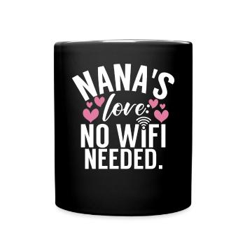 Nana Gifts - Full Colour Mug - black - Front
