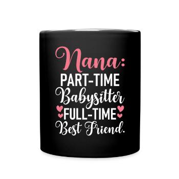 Nana Gifts - Full Colour Mug - black - Front