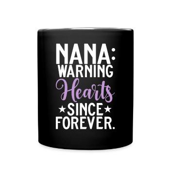 Cadeaux Nana - Mug uni - noir - Devant