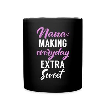 Nana Gifts - Full Colour Mug - black - Front