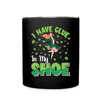 Irish Dance Irish Dancing - Full Colour Mug - black - Front
