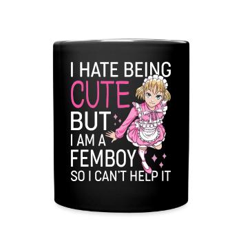 Crossdressing Crossdresser - Full Colour Mug - black - Front