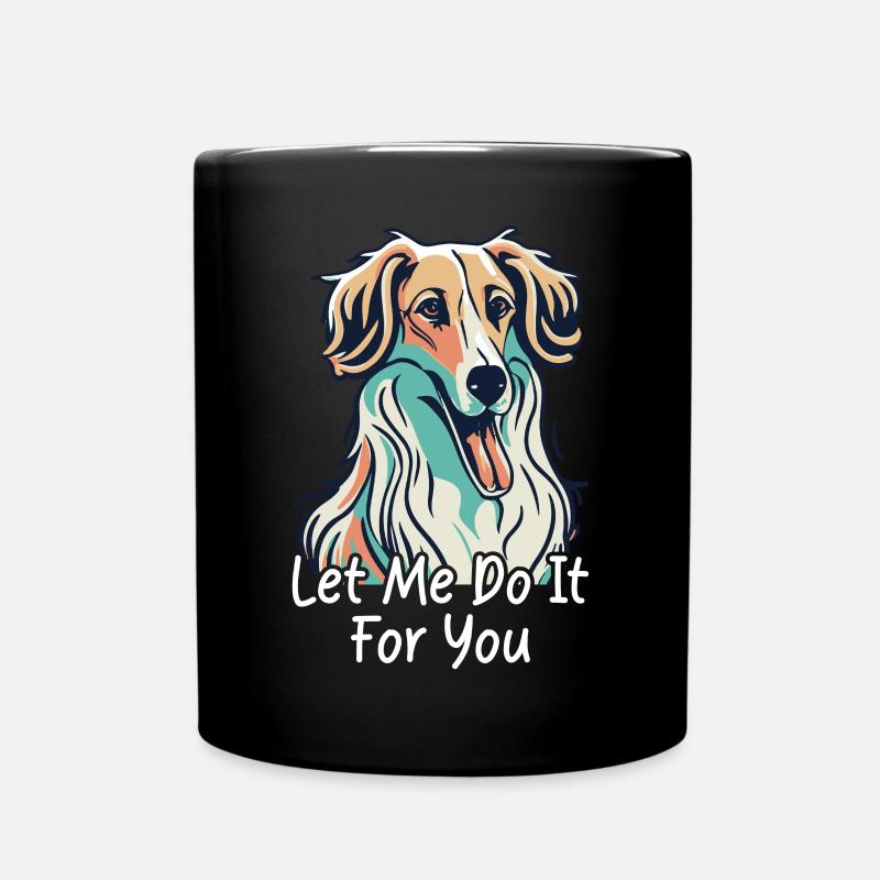 Chien barzoï Meme - Mug uni - noir