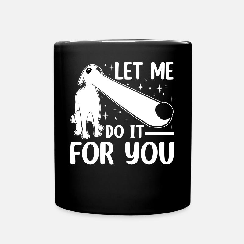 Chien barzoï Meme - Mug uni - noir