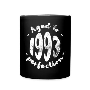 Vieilli à la perfection en 1993 - Mug uni - noir - Devant
