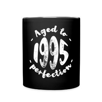 Aged to 1995 Perfection - Full Colour Mug - black - Front
