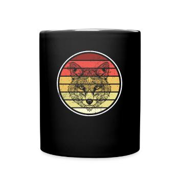 Cadeaux amusants pour les amoureux du renard - Mug uni - noir - Devant