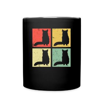 Cadeaux amusants pour les amoureux du renard - Mug uni - noir - Devant
