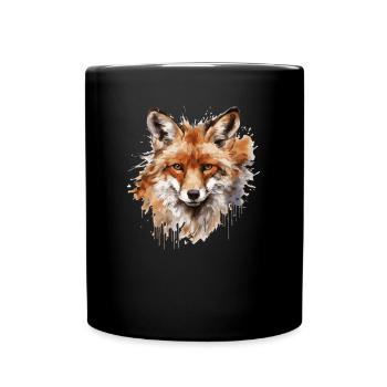 Cadeaux amusants pour les amoureux du renard - Mug uni - noir - Devant