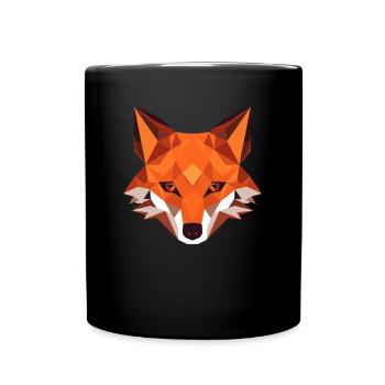 Lustige Geschenke für Fuchsliebhaber - Tasse einfarbig - Schwarz - Vorne