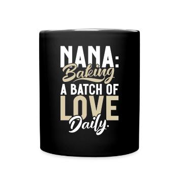 Cadeaux Nana - Mug uni - noir - Devant