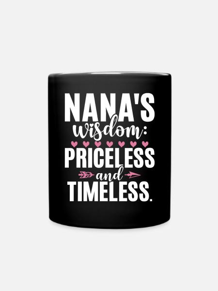 Nana Gifts - Tasse einfarbig - Schwarz