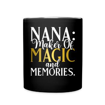 Nana Gifts - Full Colour Mug - black - Front