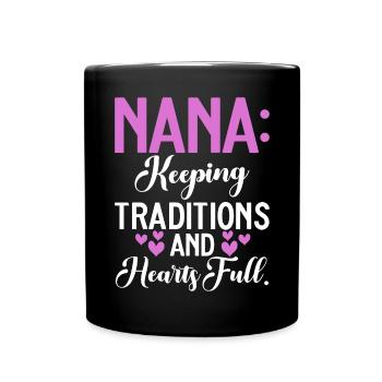 Nana Gifts - Full Colour Mug - black - Front