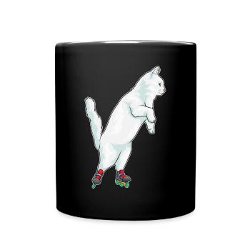Patins en ligne Cat Patins en ligne - Mug uni - noir - Devant