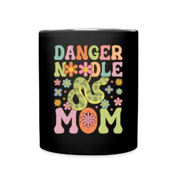 Groovy Snake Maman Serpent Meme - Mug uni - noir - Devant