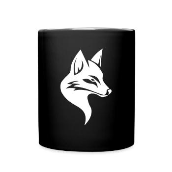 Cadeaux amusants pour les amoureux du renard - Mug uni - noir - Devant