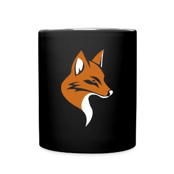Cadeaux amusants pour les amoureux du renard - Mug uni - noir - Devant