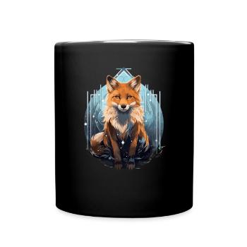 Cadeaux amusants pour les amoureux du renard - Mug uni - noir - Devant