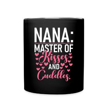 Nana Gifts - Tasse einfarbig - Schwarz - Vorne