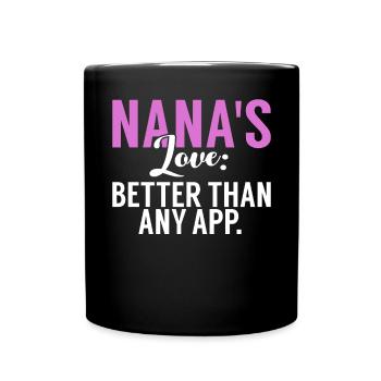 Nana Gifts - Full Colour Mug - black - Front