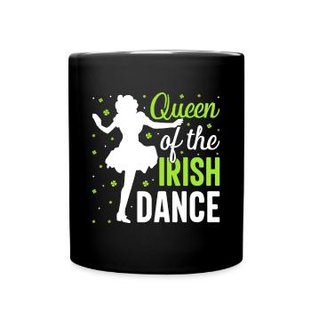 Irish Dance Irish Dancing - Full Colour Mug - black - Front