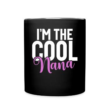 Nana Gifts - Tasse einfarbig - Schwarz - Vorne