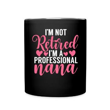 Nana Gifts - Full Colour Mug - black - Front