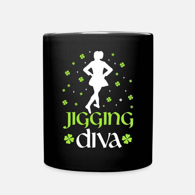 Irish Dance Irish Dancing - Full Colour Mug - black