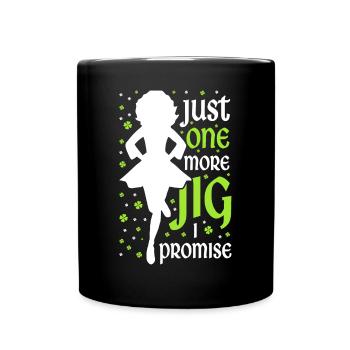 Irish Dance Irish Dancing - Full Colour Mug - black - Front