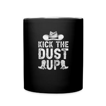 Cow-boy - Mug uni - noir - Devant