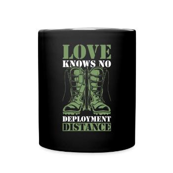 Deployment Distance Military Deployment Item - Full Colour Mug - black - Front